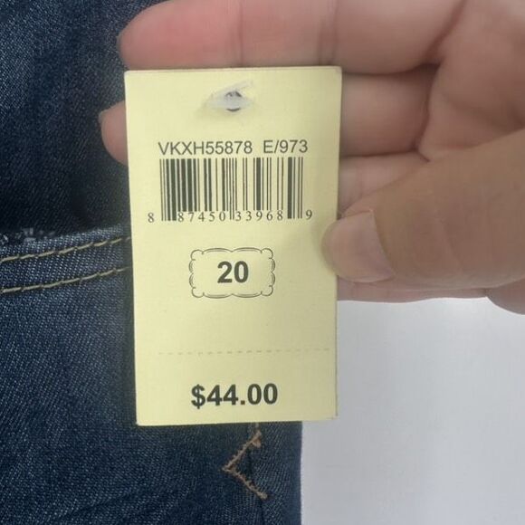 Lucky Brand NWT Kids Billy Straight Jeans Distressed Size 20 x32 Women’s Size 10 - Picture 10 of 13